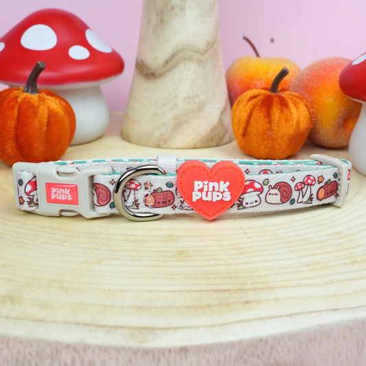 Woodland Whimsy Dog Collar