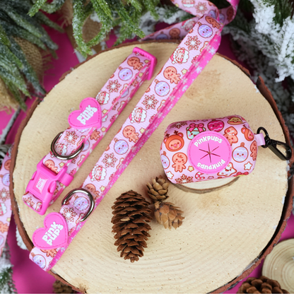 Merry Pinkmas Christmas Dog Lead