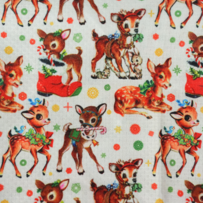 Retro Rudolph Christmas Dog Bandana