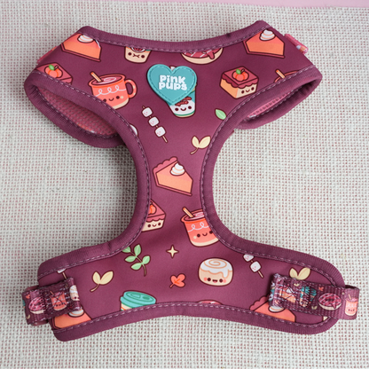 Pupkin Spice Latte Dog Harness