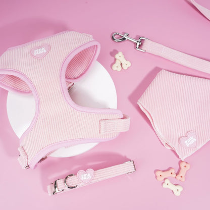 Blush Corduroy Walkies Set