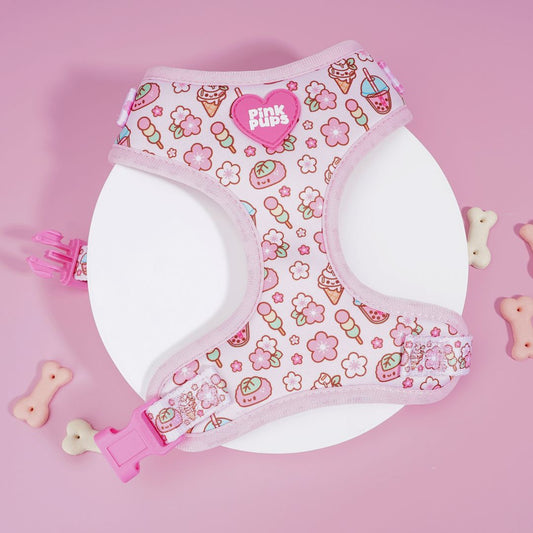 Cherry Blossom Dog Harness