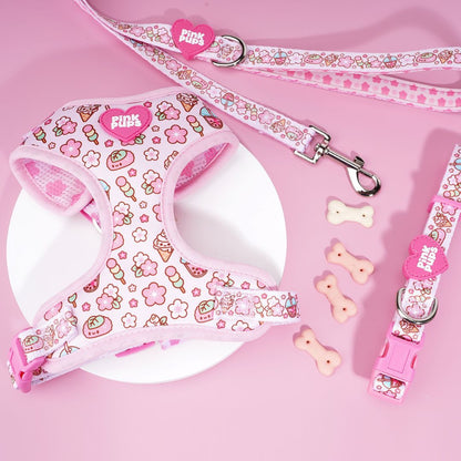 Cherry Blossom Dog Harness