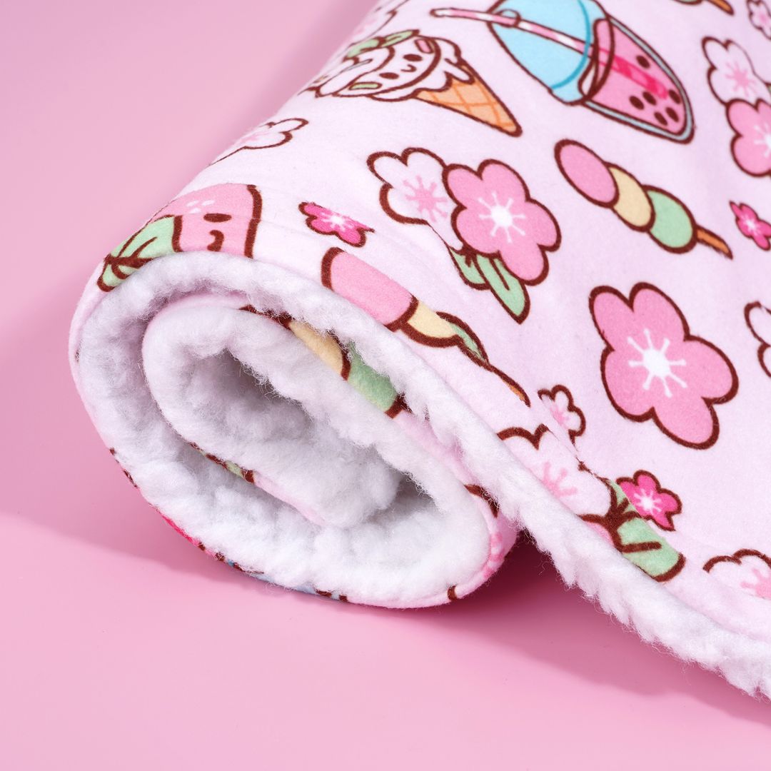 Cherry Blossom Dog Blanket