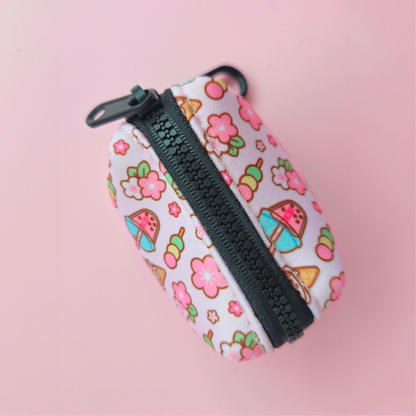 Cherry Blossom Dog Poop Bag Holder