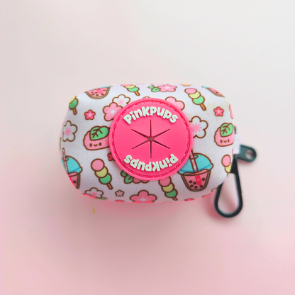 Cherry Blossom Dog Poop Bag Holder