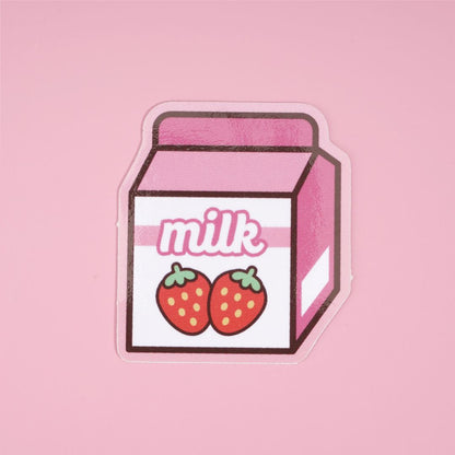 Strawberry Milk Sticker