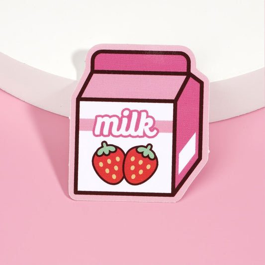 Strawberry Milk Sticker